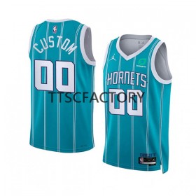 Camiseta Hombre NBA Charlotte Hornets Personalizadas Jordan 2022-23 Icon Edition Teal Swingman
